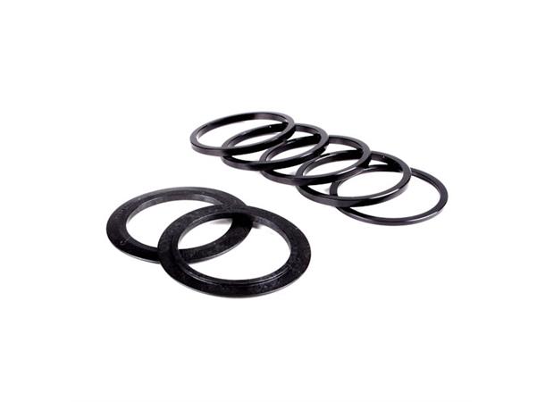 Race Face Cinch OSBB Spacer Sett Alu, Sort, 84.5mm OSBB Krankhus 