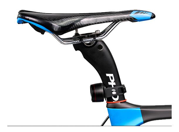 SpoLite Jet Smart Brake T09 Baklykt Alu, 15 Lumens, 5 modus, 380mAh 