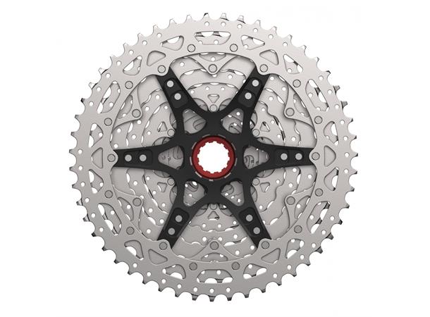 SunRace MZ800 12-Delt HG Kassett 11-51T, 648gr, Sølv, Shimano HG 