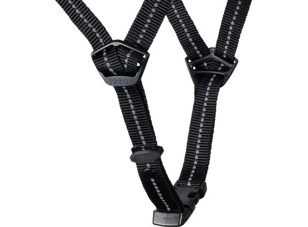 BBB District BHE-163 Hjelm M/L 24LED, Lys, 54-60cm, m/Visir 
