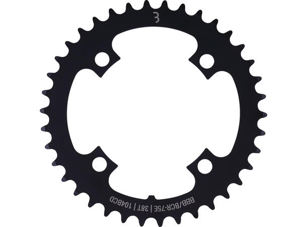 BBB E-BikeGear BCR-75E Krankdrev 38T, 104BCD/4-arm, 1/2x3/32" 