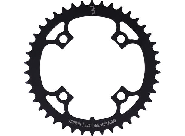 BBB E-BikeGear BCR-75E Krankdrev 42T, 104BCD/4-arm, 1/2x3/32" 