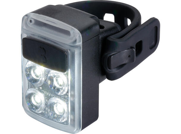 BBB Slide BLS-235 Frontlykt 50 Lumen, Micro USB, Sort 