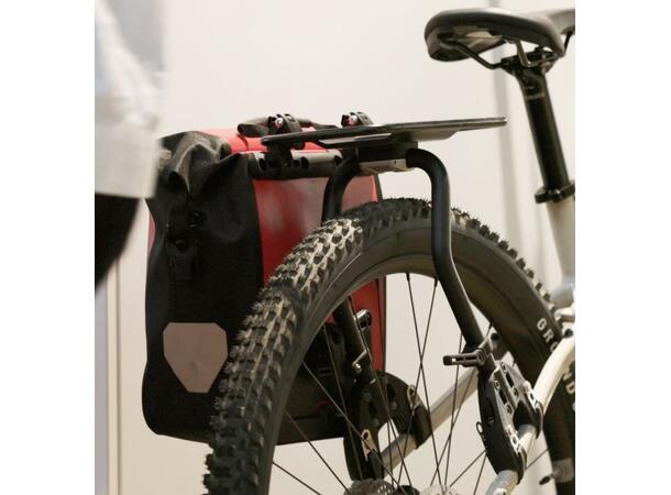 Aeroe Spider Pannier Receiver Brett og mothold til Rear Rack 