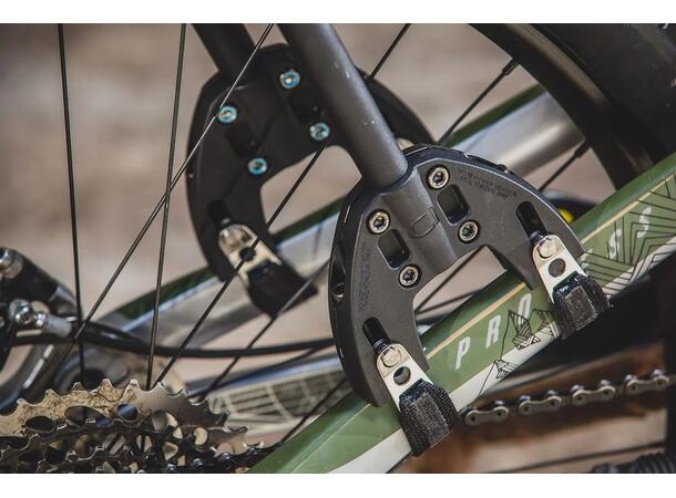 Aeroe Spider Rear Rack Bagasjebrett For rammefeste, inkl. vugge, 641gr 