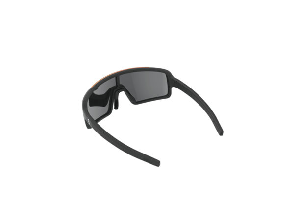 BBB Chester BSG-69 Brille Sort MLC Rød/Oransje Glass 