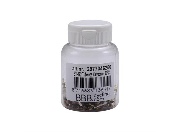 BBB ValveCore BTI-162 Ventil Innsats 50-pk, Kjerne til prestaventiler 
