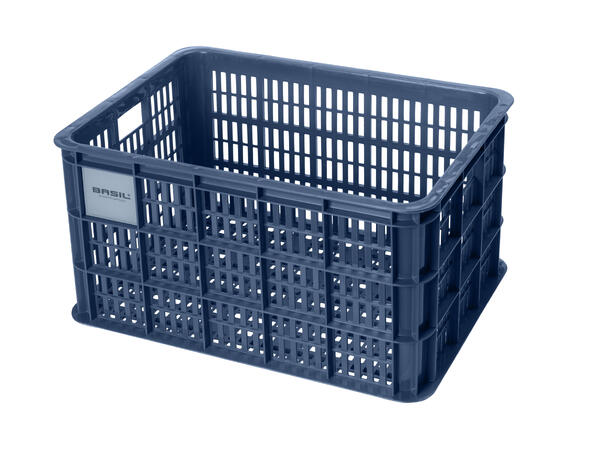 Basil Crate Large Kasse Bluestone, 40L, Resirkulert 