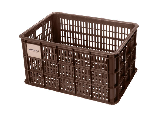 Basil Crate Large Kasse Brun, 40L, Resirkulert 