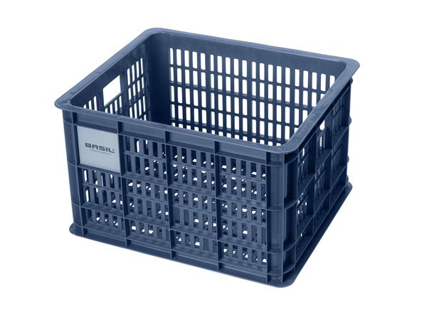 Basil Crate Medium Kasse Bluestone, 29.5L, Resirkulert