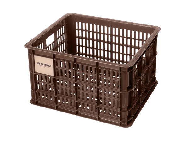 Basil Crate Medium Kasse Brun, 29.5L, Resirkulert 