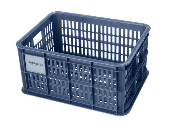 Basil Crate Small Kasse Bluestone, 17.5L, Resirkulert 