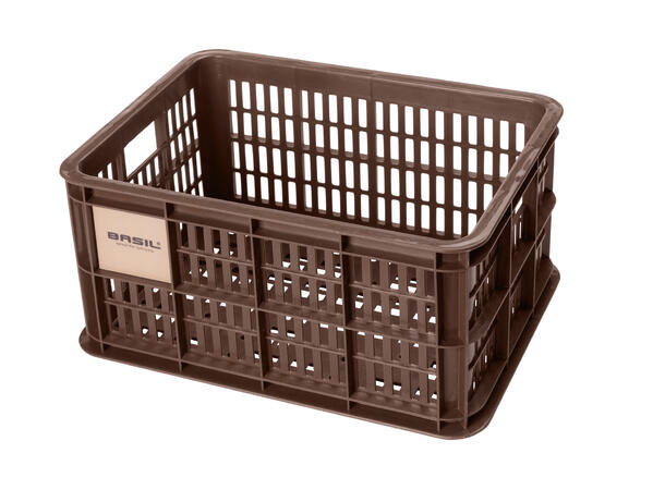 Basil Crate Small Kasse Brun, 17.5L, Resirkulert 