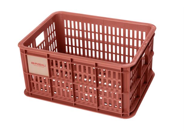 Basil Crate Small Kasse Terra Red, 17.5L, Resirkulert