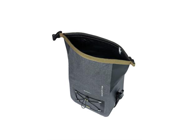 Basil Navigator Storm KF Styreveske Grå,11l,Vanntett(IPX3),ink KlickFixfeste 
