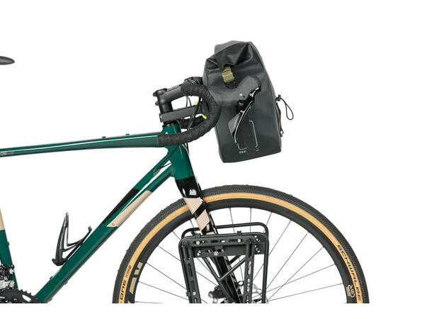 Basil Navigator Storm KF Styreveske Grå,11l,Vanntett(IPX3),ink KlickFixfeste 
