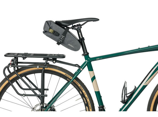 Basil Navigator Storm Seteveske Grå, 1.5l, Vanntett(IPX3) 