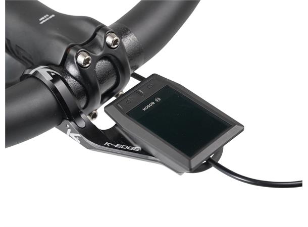 K-Edge Bosch Kiox Computerfeste Sort, 31.8mm, Front E-bike feste