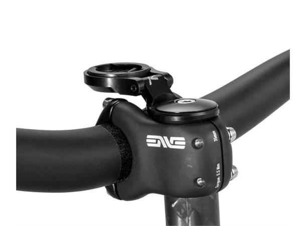 K-Edge Garmin Boost Stem Computerfeste Sort, Boost stem feste