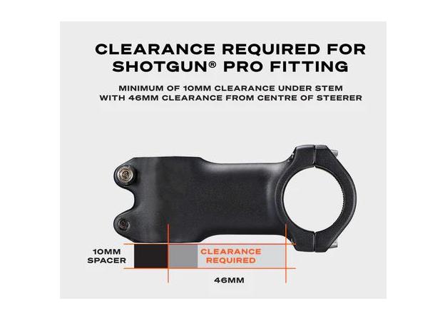 Kids Ride Shotgun Pro Combo Sett med Pro barnesete og styre
