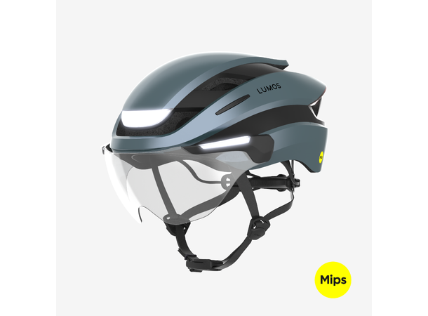 Lumos Ultra E-Bike MIPS Hjelm M/L, 132LED, Lys/Blink, 54-61cm 