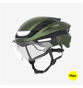 Lumos Ultra E-Bike MIPS Hjelm M/L, 132LED, Lys/Blink, 54-61cm