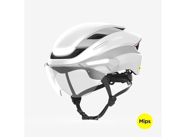 Lumos Ultra E-Bike MIPS Hjelm M/L, 132LED, Lys/Blink, 54-61cm 