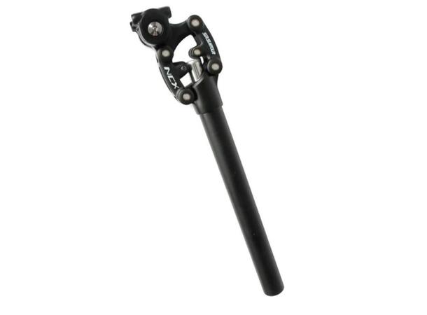 SR Suntour NCX Dempe Setepinne 30.9 350mm, Justerbar, Sort, Alu 