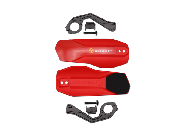 SendHit Nock V2 Håndbeskyttere Rød Nylon Polyamid, 168gr/par 