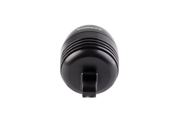Supernova Mini 3 Frontlykt 350L, 12V, Sort, 70g 