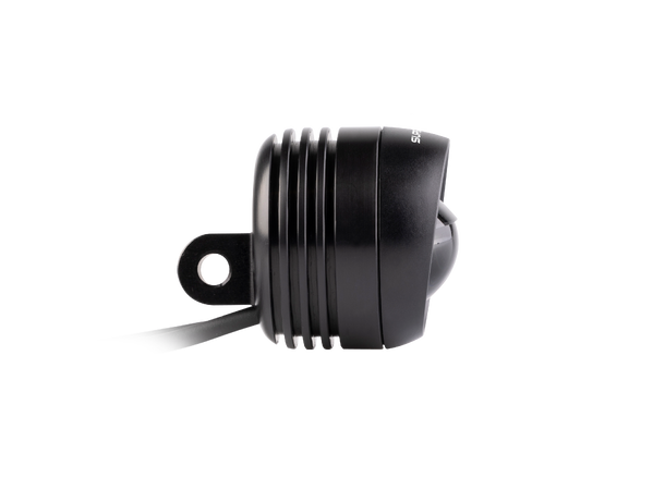 Supernova Mini 3 Pro Frontlykt 350-800L, 12V, Sort, 70g, m/bryter 