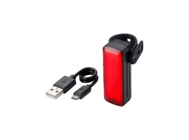 BBB Signal Pro BLS-168 Baklykt 250 Lumens, USB, Sort 