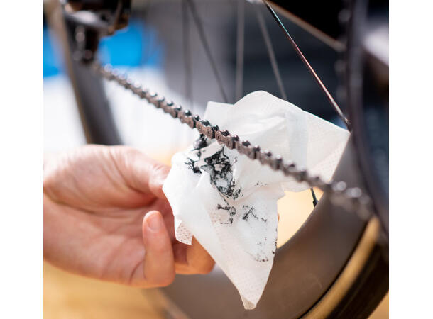 Bike7 Fast Wipes Rensekluter 70stk, 19x22cm, ink microfiberklut 