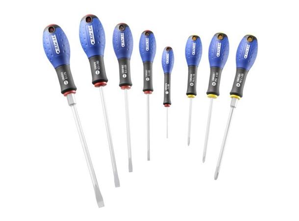 Expert by Facom Skrutrekkersett 8stk, 5 flate, 3 stjerne 