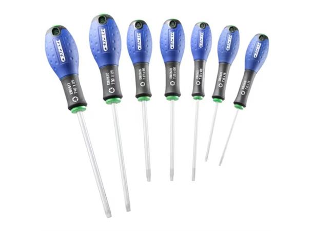 Expert by Facom Torx Skrutrekkersett 7stk, T10-T15-T20-T25-T27-T30-T40 