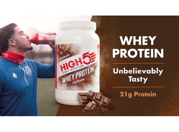 HIGH5 Whey Protein Sjokolade 700g, Pulver 