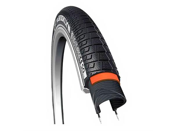 CST Pro Brooklyn E-Cargo EPS 26" dekk 26 x 2.15", E50, 55-559, 60TPI,Refleks 