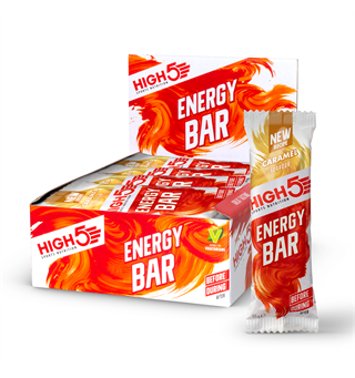 HIGH5 EnergyBar Karamell 12pk, 55gr