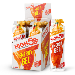 HIGH5 EnergyGel Mango 20pk, 40gr