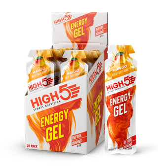 HIGH5 EnergyGel Mango 20pk, 40gr