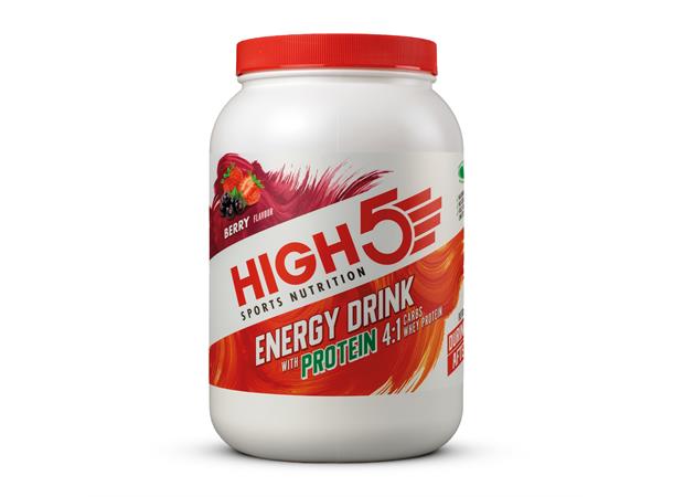 HIGH5 Energy Drink Protein 4:1 Bær 1.6kg, Pulver - med Protein 
