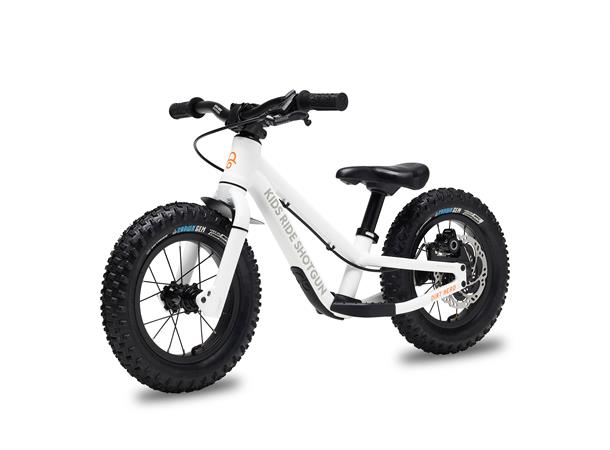 Kids Ride Shotgun DirtHero Balansesykkel MTB 12"x2.25", MED brems