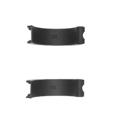 Kids Ride Shotgun Pro Bar 35 Foringer Sort, plast, par