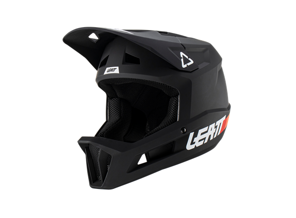 Leatt MTB Gravity 1.0 Helhjelm Sort XL Polymer, 360-Turbine, 960g, 61-62cm 