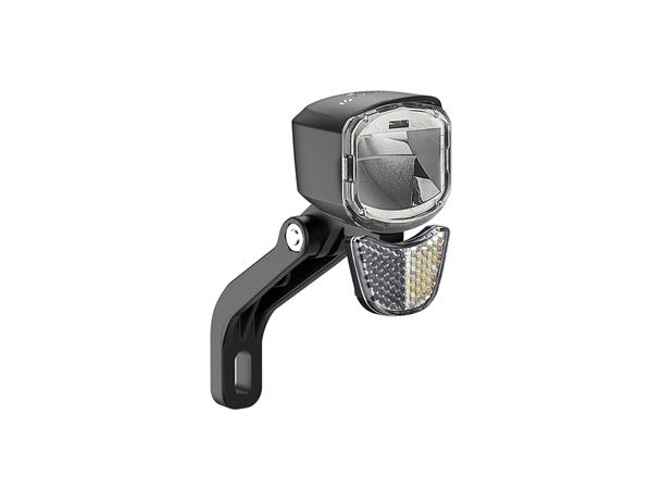 Litemove RX-E50 Frontlykt m/Refleks 50Lux, univ. gaffelfeste 