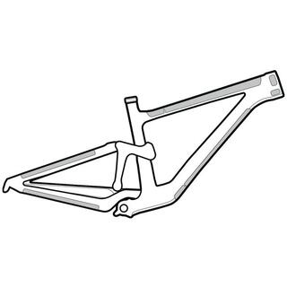 Lizard Skins Frame Wrap Kit Rammebesk 10 Lapper for komplett beskyttelse