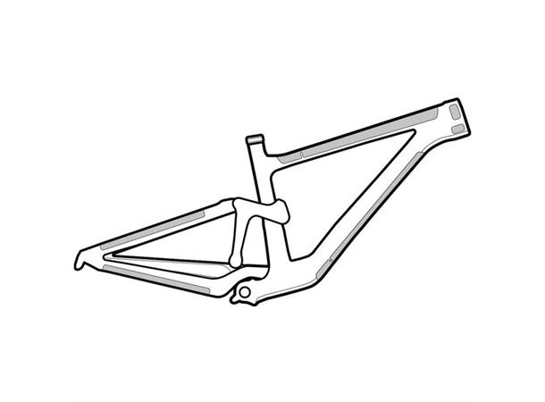 Lizard Skins Frame Wrap Kit Rammebesk 10 Lapper for komplett beskyttelse 