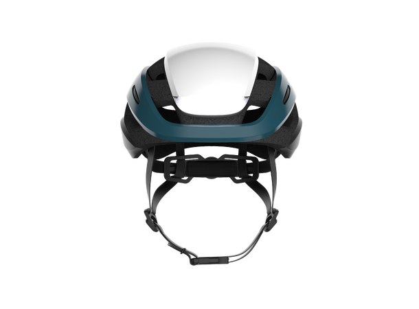 Lumos Ultra Blå/Hvit Hjelm M/L 94LED, Blink, 54-61cm 