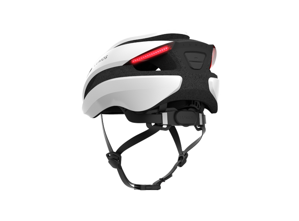 Lumos Ultra Hvit Hjelm M/L 94LED, Blink, 54-61cm 