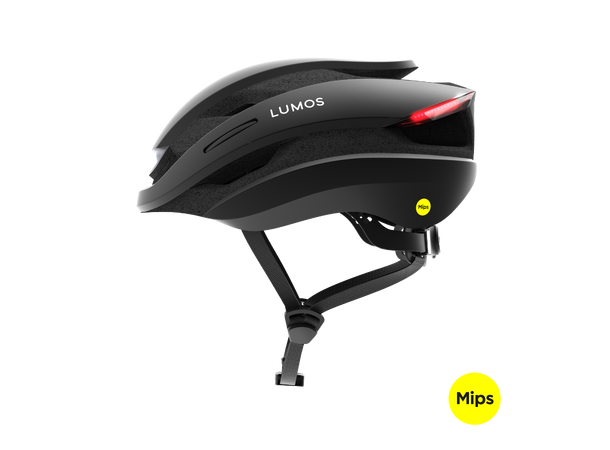 Lumos Ultra MIPS Sort Hjelm med Lys M/L 94LED, Blink, 54-61cm 